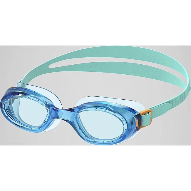 Очки для плавания Speedo JR FUTURA HYDRO голубой, бирюзовый (для детей) One Size