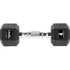 Гантель шестигранный HMS HEX PRO, 4 кг