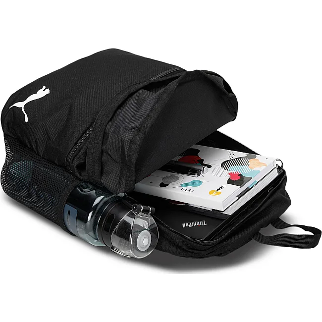 Рюкзак Puma teamGOAL 23 Backpack Core 23L черный 44x30x14 см