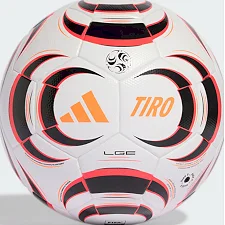 Футбольний м'яч ADIDAS TIRO LGE білий, червоний, чорний