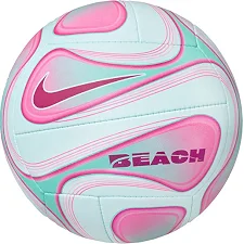 Волейбольний м'яч NIKE BEACH VOLLEYBALL DEFLATED GLACIER BLUE/GLACIER BLUE/ACTIVE PINK size 5