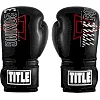 Боксерские перчатки TITLE DYNAMIC STRIKE HEAVY BAG GLOVES Black 16 oz