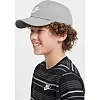 Кепка NIKE K NK CLUB CAP US CB FUT WSH серый (для детей) One Size