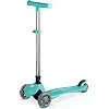 Детский самокат трехколесный Ricokids Glow бирюзовый