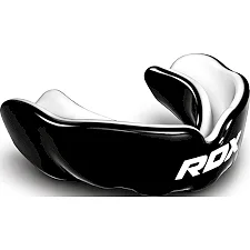 Капа RDX MOUTH GUNDER ARMOURRD JUNIOR черный, белый (для детей) One Size