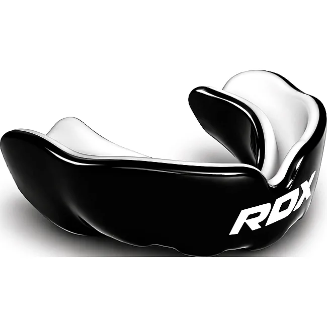 Капа RDX MOUTH GUNDER ARMOURRD JUNIOR черный, белый (для детей) One Size