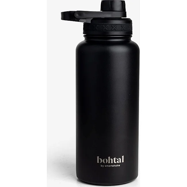 Бутылка для воды металлическая Bohtal Insulated Sports Bottle 960 ml/32 oz Black