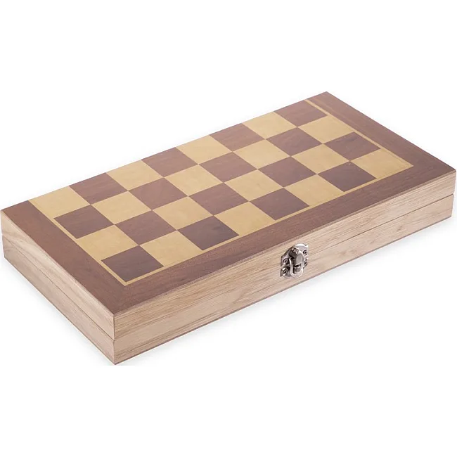 Шахматы шашки нарды 3 в 1 набор настольных игр деревянные SP-SPORT
 W3517
 35см x 35см