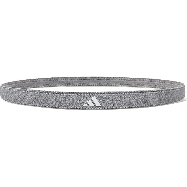 Повязки на голову Adidas Hairbands 3pk черный, серый, бордовый