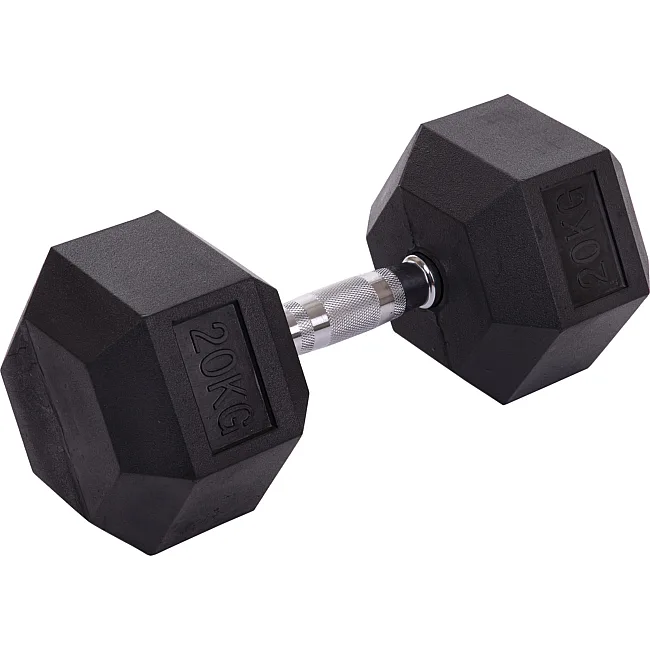 Гантель шестигранний
 гексагональна
 ZELART
 TA-2679-20 1шт 20кг
