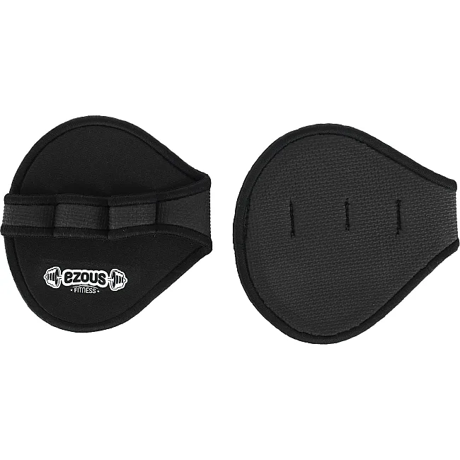 Накладки атлетические нескользящие Грипад GRIPAD WorkOut HAND PROTECTION EZOUS D-01 (Черный)