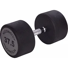 Гантель профессиональная с полиуретановым покрытием TECHNOGYM LN-1254-37_5 1шт 37,5кг
