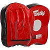 Мини-лапа боксерская изогнутая тренировочная кожа FAIRTEX
 BO-3356 17x20x7см 2штуки (Черный)