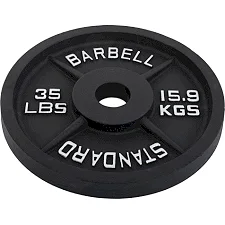 Блины диски стальные окрашенные STANDARD SC-80103-35LB 50мм 15,9кг