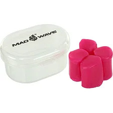 Беруши для плавания силиконовые Ear Plug MADWAVE M07140 см1 (Розовый)
