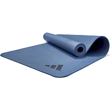Коврик для йоги Adidas Premium Yoga Mat синий 176 х 61 х 0,5 см