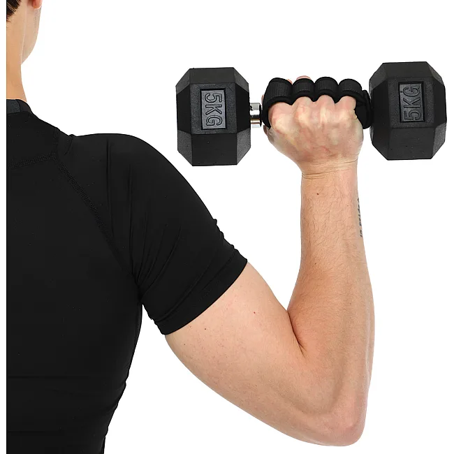 Накладки атлетические нескользящие Грипад GRIPAD WorkOut HAND PROTECTION EZOUS D-01 (Черный)