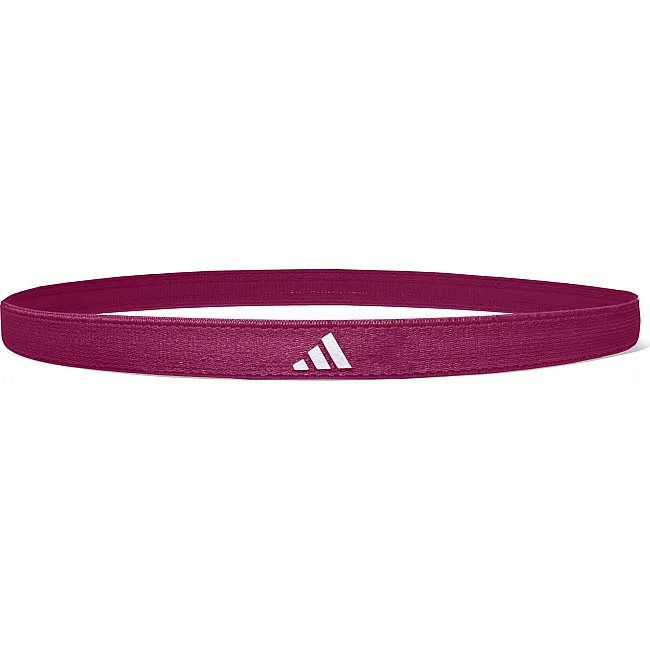 Повязки на голову Adidas Hairbands 3pk черный, серый, бордовый