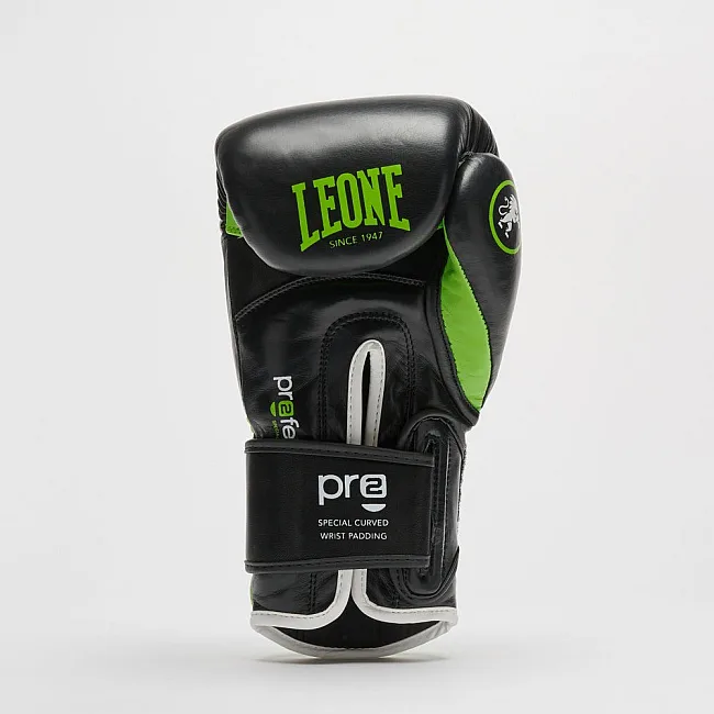 Боксерские перчатки Leone GN115 PROFESSIONAL 2 Black (бинты 4 м. в комплекте)