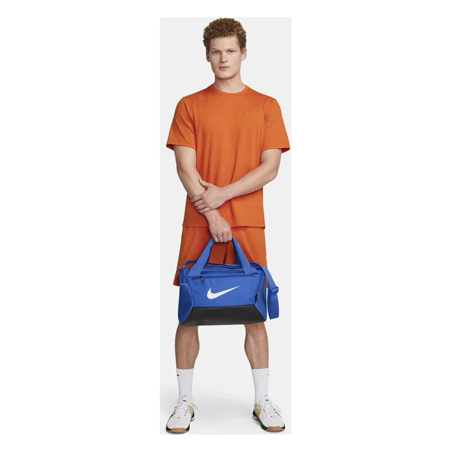 Спортивная сумка Nike NK BRSLA XS DUFF-9.5 25L синий 38x25x25 см