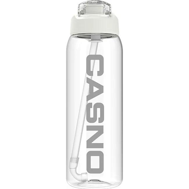 Пляшка для води CASNO 1000 мл KXN-1258 Біла