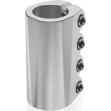 Хомут на руль для трюкового самоката Hipe Clamp HIPE 06 (SCS), Silver matt