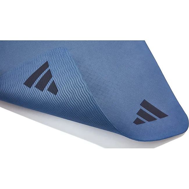 Коврик для йоги Adidas Premium Yoga Mat синий 176 х 61 х 0,5 см