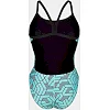 Купальник закрытый для женщин Arena ESCAPE SWIMSUIT CHALLENGE BACK бирюзовый, черный
