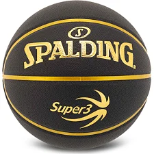 Баскетбольный мяч SPALDING SUPER3 77749Y 7 (Черный)