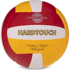 Волейбольний м'яч HARD TOUCH VB-3133 №5 PU (Жовто-червоний)