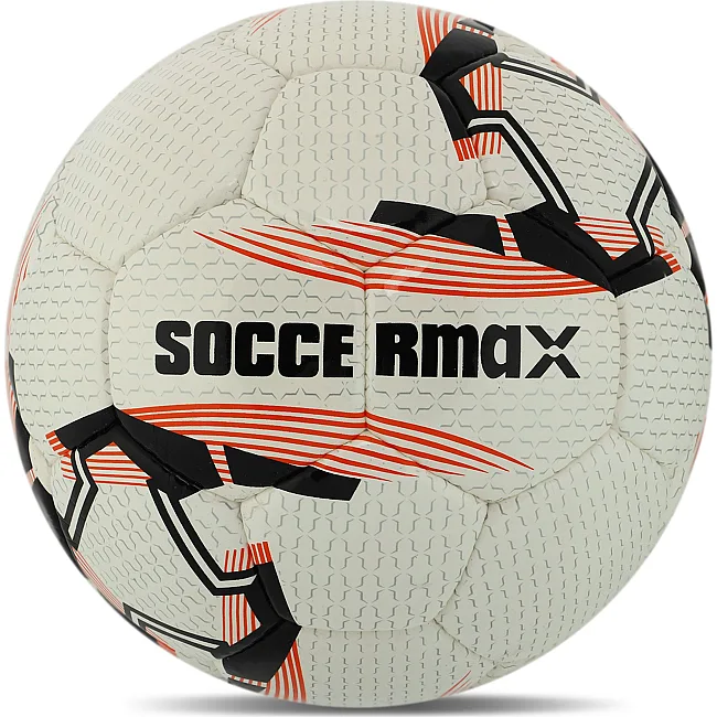 Футбольний м'яч
 SOCCERMAX FIFA FB-7996 №5 PU (Білий-помаранчевий)