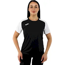 Жіноча футболка JOMA ACADEMY IV 901335-102 XXS-L (Чорний-білий)