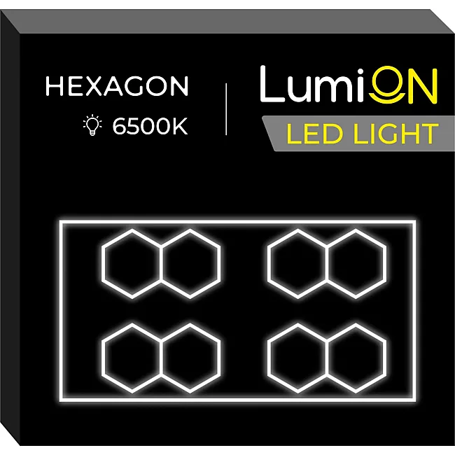 Светильник светодиодный шестиугольный LumiOn L0-4, 485 x 244 см