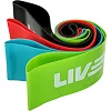 Набор резинок для упражнений ленты сопротивлений
 LiveUp LP8412 4шт