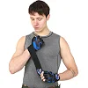Перчатки для фитнеса и тяжелой атлетики HARD TOUCH FG-9532 (Черный-синий)
