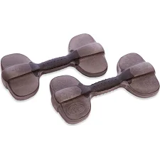 Гантели для аквафитнеса и аквааэробики аква-гантели Aqua Dumbbells MADWAVE Aquaaerobics Pair M082503 2шт (Серый)