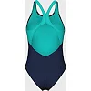 Купальник закритий для жінок Arena FLOW SWIMSUIT V BACK LB темно-синій