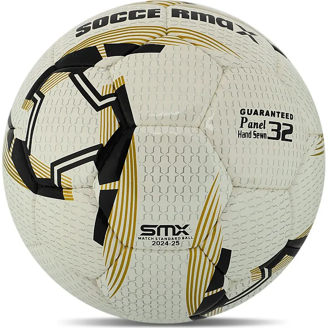 Футбольний м'яч
 SOCCERMAX FIFA FB-7996 №5 PU (Білий-помаранчевий)