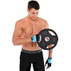 Блин для штанги обрезиненный
 LiveUp LP8330-10 ø50мм 10кг