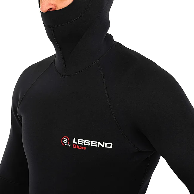 Гидрокостюм для подводной охоты мужской LEGEND PL-6536 3мм
