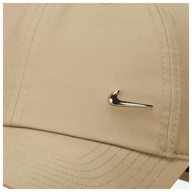 Кепка Nike NSW DF H86 METAL SWOOSH CAP бежевый OFSM