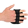 Накладки атлетические нескользящие Грипад GRIPAD WorkOut HAND PROTECTION EZOUS D-01 (Черный)