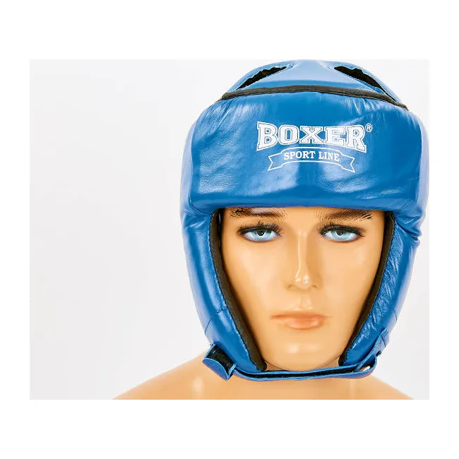 Шлем каратэ Boxer (кожа)