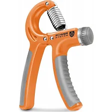 Эспандер кистевой POWER SYSTEM PS-4021 с регулируемой нагрузкой 10-40кг. Power Hand Grip Orange