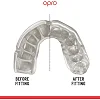 Капа для бокса OPRO Self-Fit GEN5 Gold Level Blue Pearl