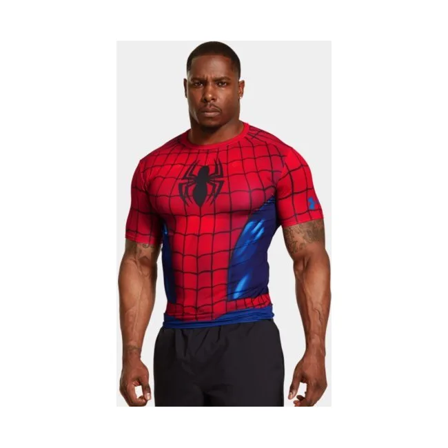 Компресійна футболка Under Armour Ego Spiderman Compression Short Sleeve Shirt
