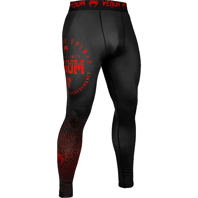 Компресійні штани VENUM Signature Black Red
