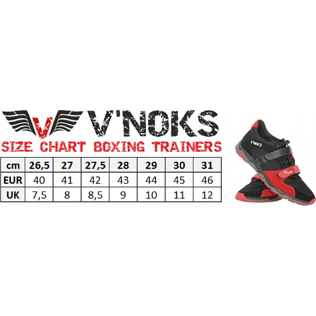 Кросівки V`Noks Boxing Edition Red New