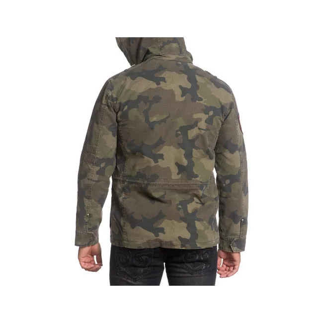 Куртка AFFLICTION Rusty Break Jacket Camo