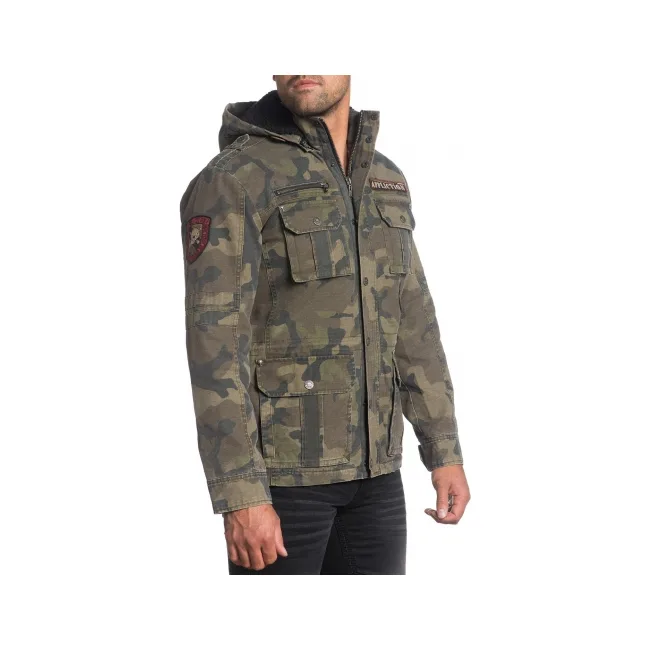 Куртка AFFLICTION Rusty Break Jacket Camo